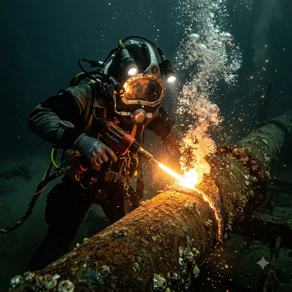 Under-Water Cutting Rods